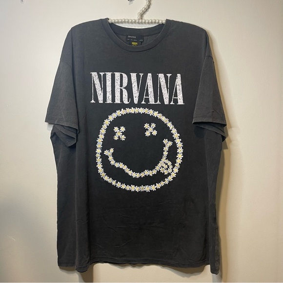 Bershka Shirts Bershka X Nirvana Band T Shirt Poshmark